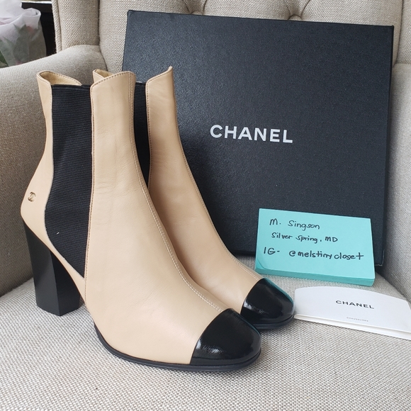 CHANEL Shoes - Authentic Brand New Chanel leather ankle boots